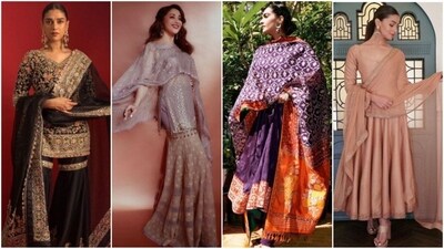 Eid is just around the corner and it's time to start planning your festive outfit! From traditional shararas to elegant anarkalis, Bollywood divas have got you covered with some stunning outfit inspirations. Here are some of the most gorgeous Eid looks to help you shine on this auspicious occasion! (Instagram) Eid is just around the corner and it's time to start planning your festive outfit! From traditional shararas to elegant anarkalis, Bollywood divas have got you covered with some stunning outfit inspirations. Here are some of the most gorgeous Eid looks to help you shine on this auspicious occasion! (Instagram)
