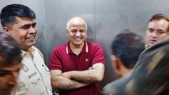 Former Delhi deputy chief minister Manish Sisodia (PTI)