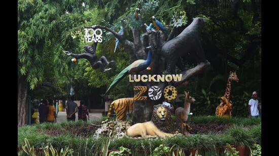 The Nawab Wajid Ali Shah Zoological Garden, in Lucknow (HT File Photo)