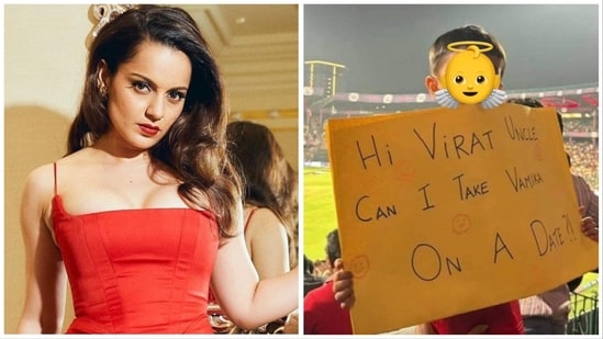 Kangana Ranaut calls out the parents of the kid who held the viral placard at an IPL match.
