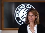 Roland-Garros Open tennis tournament's director Amelie Mauresmo addresses a press conference presenting the 2023 edition of the Roland Garros Grand Slam tennis tournament at the Roland Garros stadium, western Paris, on April, 2023. (Photo by Anne-Christine POUJOULAT / AFP) Roland-Garros Open tennis tournament's director Amelie Mauresmo addresses a press conference presenting the 2023 edition of the Roland Garros Grand Slam tennis tournament at the Roland Garros stadium, western Paris, on April, 2023. (Photo by Anne-Christine POUJOULAT / AFP)