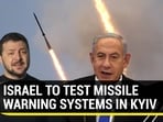 ISRAEL TO TEST MISSILE WARNING SYSTEMS IN KYIV