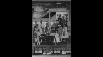 A painting of Akbar conversing with Jahangir. Historian Sanjay Subrahmanyam notes that the Mughal empire left a powerful cultural and institutional legacy of cohesion, “which we tend to neglect today because of Hindu right-wing rhetoric”. (HT Photo) A painting of Akbar conversing with Jahangir. Historian Sanjay Subrahmanyam notes that the Mughal empire left a powerful cultural and institutional legacy of cohesion, “which we tend to neglect today because of Hindu right-wing rhetoric”. (HT Photo)