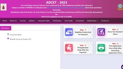 ADCET 2023 registration begins for admission to BFA, B.Design courses ADCET 2023 registration begins for admission to BFA, B.Design courses