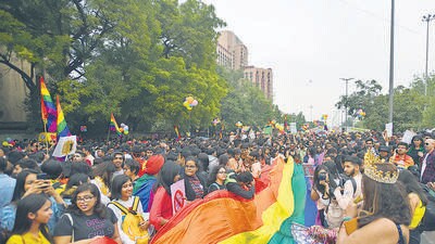 Around 50 petitioners have approached the top court asking for legalisation of same-sex marriage, arguing that denying them the right to wed was unconstitutional and violative of their fundamental rights. (Amal KS/HT PHOTO) Around 50 petitioners have approached the top court asking for legalisation of same-sex marriage, arguing that denying them the right to wed was unconstitutional and violative of their fundamental rights. (Amal KS/HT PHOTO)