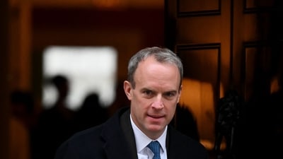 Dominic Raab: Britain's Justice Secretary and Deputy Prime Minister Dominic Raab leaves Number 10 Downing Street. (AFP) Dominic Raab: Britain's Justice Secretary and Deputy Prime Minister Dominic Raab leaves Number 10 Downing Street. (AFP)