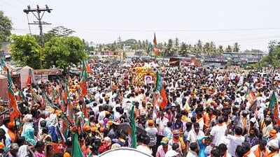 Karnataka goes to the assembly polls on May 10. (ANI) Karnataka goes to the assembly polls on May 10. (ANI)