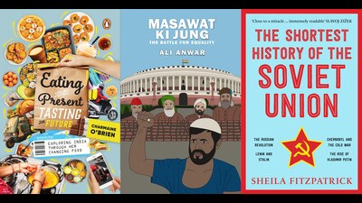 On the reading list this week is a book on Pasmanda identity, another on the USSR, and one on Indian food today. (HT Team) On the reading list this week is a book on Pasmanda identity, another on the USSR, and one on Indian food today. (HT Team)