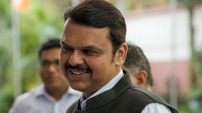 Devendra Fadnavis on Thursday spoke at Lokshahi Sanvad 2023. (PTI) Devendra Fadnavis on Thursday spoke at Lokshahi Sanvad 2023. (PTI)