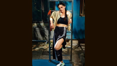 Saiyami Kher has always been a cricket fan. Saiyami Kher has always been a cricket fan.
