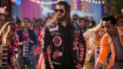 Salman Khan from his upcoming movie, Kisi Ka Bhai Kisi Ki Jaan. Salman Khan from his upcoming movie, Kisi Ka Bhai Kisi Ki Jaan.