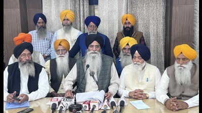 Shiromani Gurdwara Parbandhak Committee (SGPC) president Harjinder Singh Dhami. (HT File Photo) Shiromani Gurdwara Parbandhak Committee (SGPC) president Harjinder Singh Dhami. (HT File Photo)