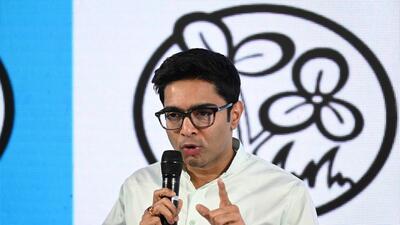 TMC national general secretary Abhishek Banerjee. (Hindustan Times)