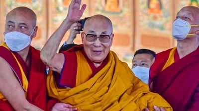 Tibetan spiritual leader Dalai Lama. (AFP)