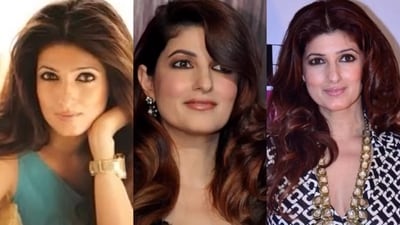 Twinkle Khanna went down memory lane with her hairstyles. Twinkle Khanna went down memory lane with her hairstyles.