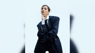 Tara Sutaria is synonymous with fashion for her sartorial wardrobe picks. She can easily give the fashion gurus a run for their money. Unafraid of experimenting with her looks, the actor has pulled off some really tricky outfits and rocked every one of them. In her latest Instagram photos, she can be seen setting a jazzy mood as she dons an oversized black pantsuit. (Instagram/@tarasutaria) Tara Sutaria is synonymous with fashion for her sartorial wardrobe picks. She can easily give the fashion gurus a run for their money. Unafraid of experimenting with her looks, the actor has pulled off some really tricky outfits and rocked every one of them. In her latest Instagram photos, she can be seen setting a jazzy mood as she dons an oversized black pantsuit. (Instagram/@tarasutaria)