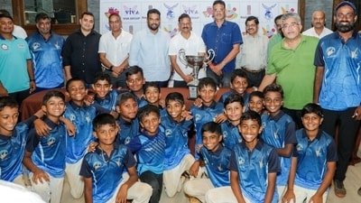 Victory Cricket Club defeated Dashing Sports Club in the final of boys’ Under-12 MCA Bhaskar Thakur Memorial Trophy cricket tournament. Victory Cricket Club defeated Dashing Sports Club in the final of boys’ Under-12 MCA Bhaskar Thakur Memorial Trophy cricket tournament.