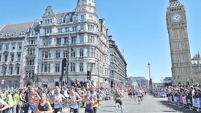 Like any mass participation event, climate concerns are a growing part of marathon planning. (Getty images)
