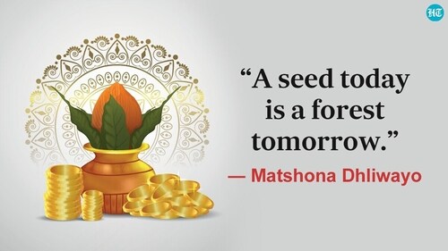 Akshaya Tritiya will be celebrated on April 22. Akshaya Tritiya will be celebrated on April 22.