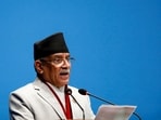 Nepal's Prime Minister Pushpa Kamal Dahal. 