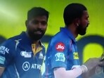 Hardik Pandya sledges brother Krunal during LSG vs GT