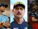 Sourav Ganguly; Ravi Shastri; Virat Kohli Sourav Ganguly; Ravi Shastri; Virat Kohli