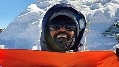 A team of rescuers located the Indian climber in a deep crevasse between Camp III and Camp II of the world's tenth highest peak, said Thaneshwor Guragain, information officer at Seven Summit Treks -- the organiser of the expedition. (ANI) A team of rescuers located the Indian climber in a deep crevasse between Camp III and Camp II of the world's tenth highest peak, said Thaneshwor Guragain, information officer at Seven Summit Treks -- the organiser of the expedition. (ANI)