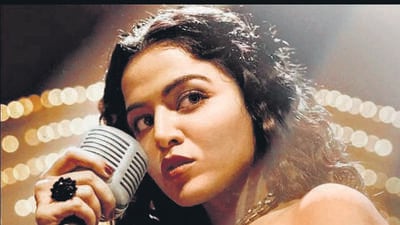 Actor Wamiqa Gabbi’s ‘Jubilee’, a web series by Vikramaditya Motwani, showcases the lives of three actors wherein she has given a sterling performance of Niloufer Qureshi, a charming courtesan who becomes a film star of the golden era of the cinema. (HT Photo (Sourced)) Actor Wamiqa Gabbi’s ‘Jubilee’, a web series by Vikramaditya Motwani, showcases the lives of three actors wherein she has given a sterling performance of Niloufer Qureshi, a charming courtesan who becomes a film star of the golden era of the cinema. (HT Photo (Sourced))