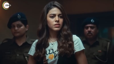Alaya F in a still from the Zee5 film U-Turn. Alaya F in a still from the Zee5 film U-Turn.