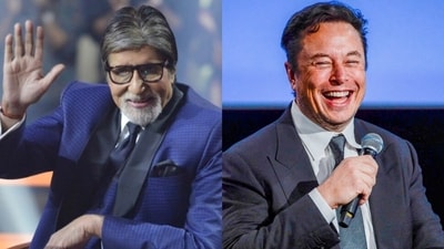 Amitabh Bachchan sang 'Tu Cheez Badi Hai Musk Musk' for Elon Musk. Amitabh Bachchan sang 'Tu Cheez Badi Hai Musk Musk' for Elon Musk.