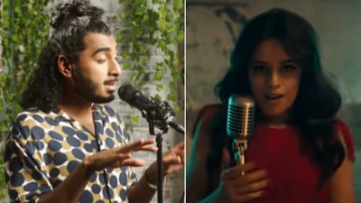 The artist giving Camila Cabello’s Havana a Carnatic music makeover has gone viral. (Instagram/@hrishisongs, YouTube/Camila Cabello) The artist giving Camila Cabello’s Havana a Carnatic music makeover has gone viral. (Instagram/@hrishisongs, YouTube/Camila Cabello)