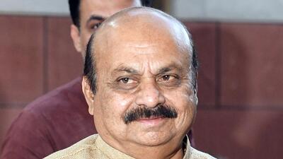Chief minister Basavaraj Bommai filed his nomination from Shiggaon on April 19. (ANI) Chief minister Basavaraj Bommai filed his nomination from Shiggaon on April 19. (ANI)