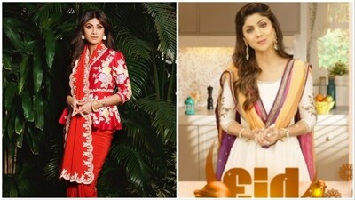 Shilpa Shetty took to her Instagram handle to share a video wishing her fans Eid Mubarak and wrote, "ईद मुबारक !." (Instagram/@theshilpashetty) Shilpa Shetty took to her Instagram handle to share a video wishing her fans Eid Mubarak and wrote, "ईद मुबारक !." (Instagram/@theshilpashetty)