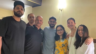 Anushka Sharma spent her Saturday out with her husband Virat Kohli and her parents.