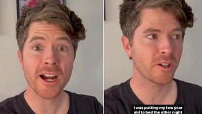 The dad's video about his two-year-old daughter has left people chuckling. (Instagram/@zachmander) The dad's video about his two-year-old daughter has left people chuckling. (Instagram/@zachmander)