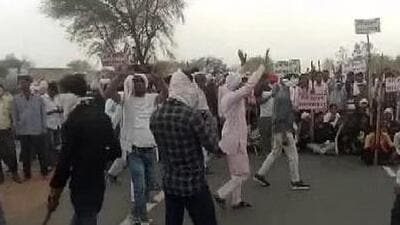 People from different communities, including Saini, Mali, Shakya, Maurya and Kushwaha began a protest on Friday demanding a separate 12% reservation (ANI Photo) People from different communities, including Saini, Mali, Shakya, Maurya and Kushwaha began a protest on Friday demanding a separate 12% reservation (ANI Photo)