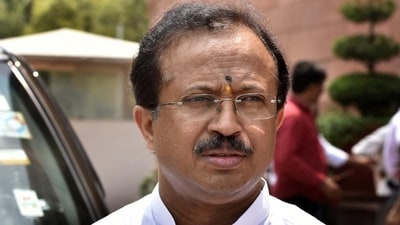 V Muraleedharan (Sonu Mehta/HT PHOTO)