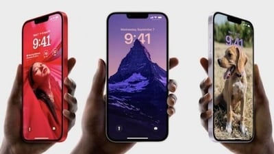 Apple iPhone 14 has a 6.1 inch Super Retina XDR display with the screen having a resolution of 2532x1170 pixels Apple iPhone 14 has a 6.1 inch Super Retina XDR display with the screen having a resolution of 2532x1170 pixels