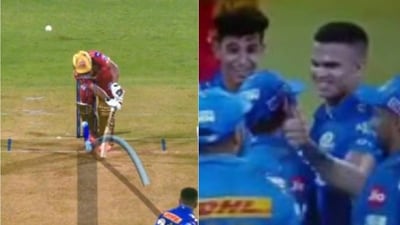 Arjun Tendulkar ups yorker game with absolute toe-crusher to dismiss Prabhsimran Arjun Tendulkar ups yorker game with absolute toe-crusher to dismiss Prabhsimran
