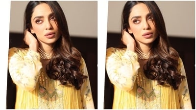Sobhita looked like a ray of sunshine in a yellow ethnic gown featuring a plunging neckline, full sleeves and mini pleats cascading throughout the length of the attire. The gown also came with intricate embroidery work on the shoulders and the neckline. (Instagram/@sobhitad) Sobhita looked like a ray of sunshine in a yellow ethnic gown featuring a plunging neckline, full sleeves and mini pleats cascading throughout the length of the attire. The gown also came with intricate embroidery work on the shoulders and the neckline. (Instagram/@sobhitad)