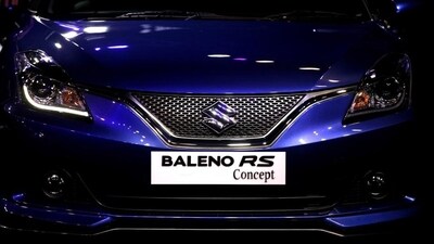 Maruti Suzuki Baleno RS. (AP file photo) Maruti Suzuki Baleno RS. (AP file photo)