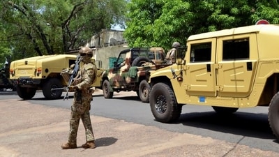 The attack comes two days after the chief of staff of Mali's interim president, and three others were killed in an ambush. (@AndyVermaut/ Twitter )