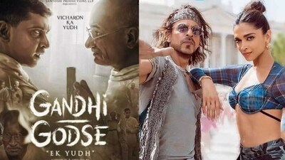 Rajkumar Santoshi broke his silence on releasing Gandhi Godse with Shah Rukh Khan's Pathaan. Rajkumar Santoshi broke his silence on releasing Gandhi Godse with Shah Rukh Khan's Pathaan.