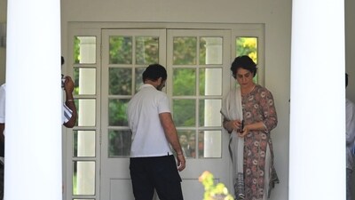 Gandhi said he was ready to pay any price for speaking the truth. He added the bungalow was given to him by the people of the country and he stayed there for 19 years. "I don't want to stay. No problem that the place where I lived for 19 years has been snatched from me," Rahul Gandhi's mother Sonia Gandhi, sister Priyanka Gandhi Vadra were also present there. Gandhi said he was ready to pay any price for speaking the truth. He added the bungalow was given to him by the people of the country and he stayed there for 19 years. "I don't want to stay. No problem that the place where I lived for 19 years has been snatched from me," Rahul Gandhi's mother Sonia Gandhi, sister Priyanka Gandhi Vadra were also present there.