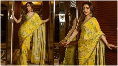 Trisha Krishnan’s Eid wish for fans came giftwrapped like this... (Instagram/@trishakrishnan) Trisha Krishnan’s Eid wish for fans came giftwrapped like this... (Instagram/@trishakrishnan)