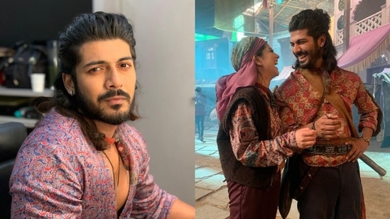 Sheezan Khan also shared an old throwback picture of himself and Tunisha Sharma from their TV show.