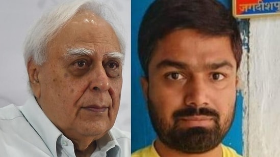 Senior advocate Kapil Sibal and YouTube Manish Kashyap