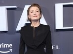 Lesley Manville at the London premiere of the web series Citadel on April 18, 2023. (Vianney Le Caer/Invision/AP) Lesley Manville at the London premiere of the web series Citadel on April 18, 2023. (Vianney Le Caer/Invision/AP)