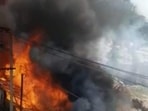 The cause of the fire will be investigated.