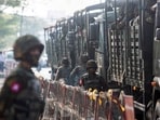 Resistance groups earlier this year attempted to disrupt preparations for a new election the military. 